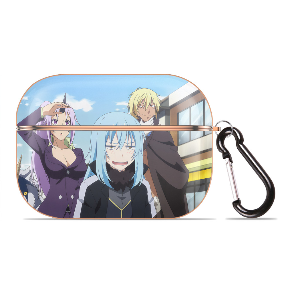 （画像用） 転スラ Regarding Reincarnated to Slime 【AirPods Pro用】ハードシェル保護ケース｜耐衝撃・防指紋・カラビナ付き商品仕様