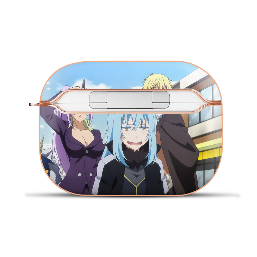 （画像用） 転スラ Regarding Reincarnated to Slime 【AirPods Pro用】ハードシェル保護ケース｜耐衝撃・防指紋・カラビナ付き商品仕様