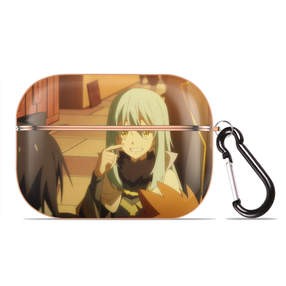 （画像用） 転スラ Regarding Reincarnated to Slime 【AirPods Pro用】ハードシェル保護ケース｜耐衝撃・防指紋・カラビナ付き商品仕様