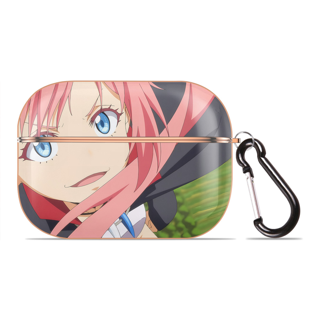 （画像用） 転スラ Regarding Reincarnated to Slime 【AirPods Pro用】ハードシェル保護ケース｜耐衝撃・防指紋・カラビナ付き商品仕様