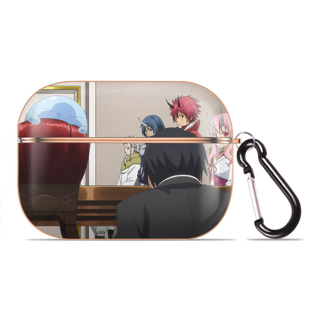 （画像用） 転スラ Regarding Reincarnated to Slime 【AirPods Pro用】ハードシェル保護ケース｜耐衝撃・防指紋・カラビナ付き商品仕様