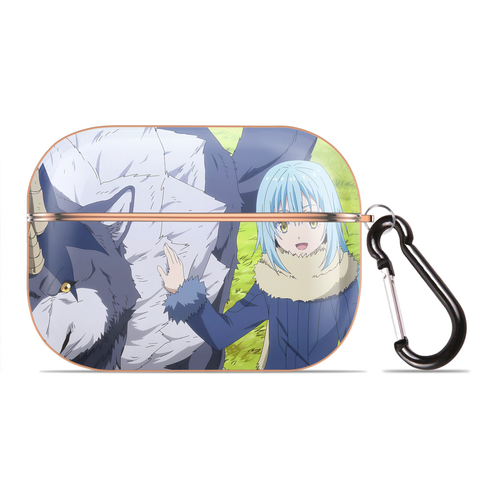 （画像用） 転スラ Regarding Reincarnated to Slime 【AirPods Pro用】ハードシェル保護ケース｜耐衝撃・防指紋・カラビナ付き商品仕様