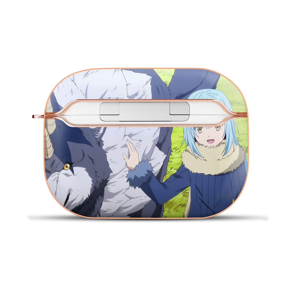 （画像用） 転スラ Regarding Reincarnated to Slime 【AirPods Pro用】ハードシェル保護ケース｜耐衝撃・防指紋・カラビナ付き商品仕様