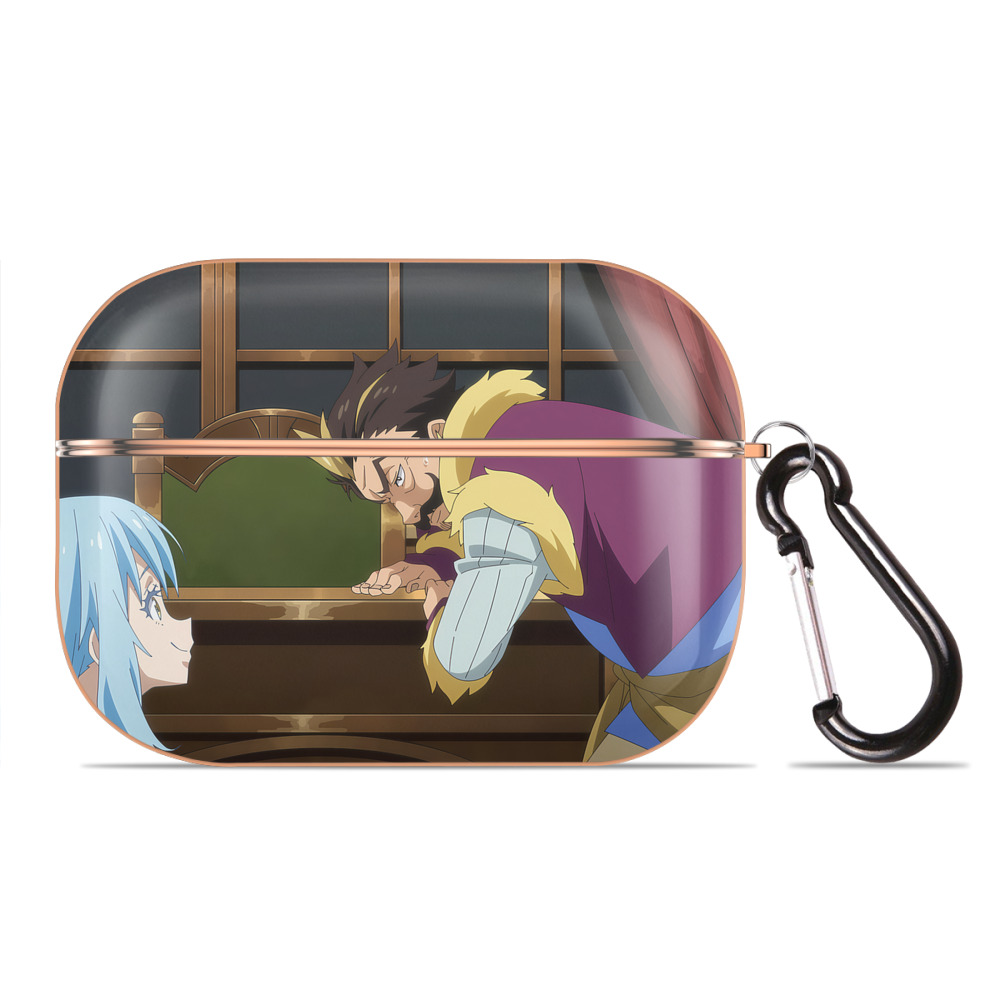 （画像用） 転スラ Regarding Reincarnated to Slime 【AirPods Pro用】ハードシェル保護ケース｜耐衝撃・防指紋・カラビナ付き商品仕様