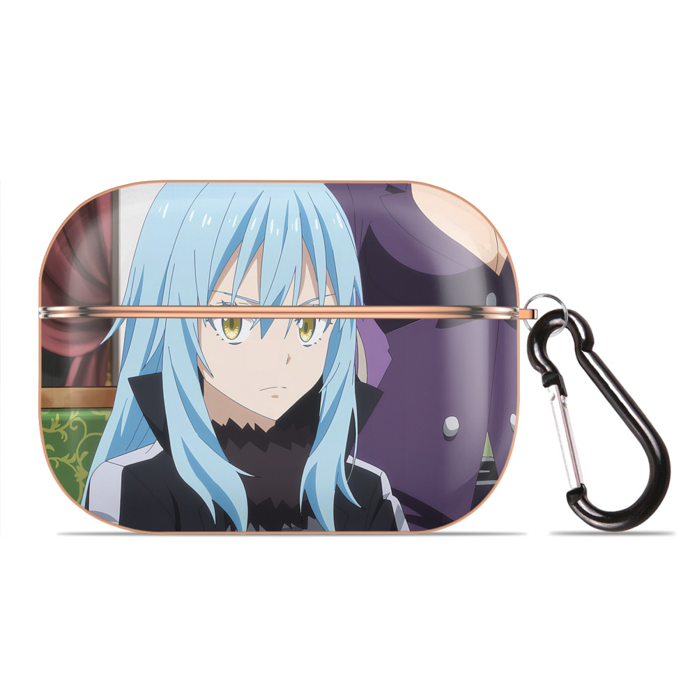 （画像用） 転スラ Regarding Reincarnated to Slime 【AirPods Pro用】ハードシェル保護ケース｜耐衝撃・防指紋・カラビナ付き商品仕様