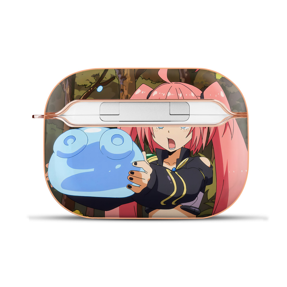 （画像用） 転スラ Regarding Reincarnated to Slime 【AirPods Pro用】ハードシェル保護ケース｜耐衝撃・防指紋・カラビナ付き商品仕様