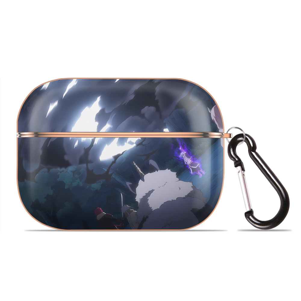 （画像用） 転スラ Regarding Reincarnated to Slime 【AirPods Pro用】ハードシェル保護ケース｜耐衝撃・防指紋・カラビナ付き商品仕様