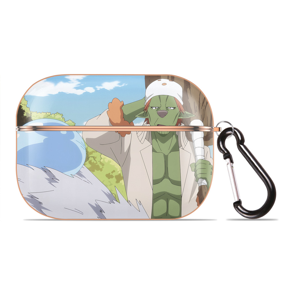 （画像用） 転スラ Regarding Reincarnated to Slime 【AirPods Pro用】ハードシェル保護ケース｜耐衝撃・防指紋・カラビナ付き商品仕様