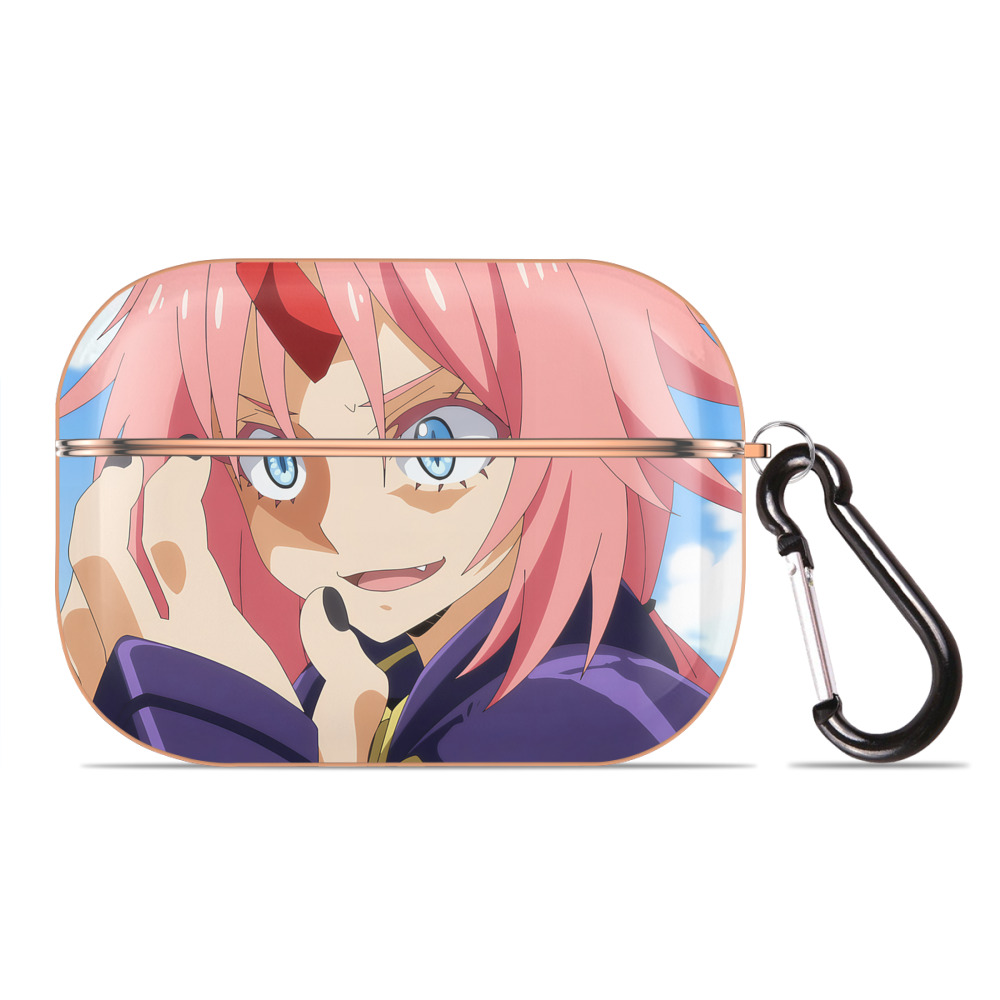 （画像用） 転スラ Regarding Reincarnated to Slime 【AirPods Pro用】ハードシェル保護ケース｜耐衝撃・防指紋・カラビナ付き商品仕様