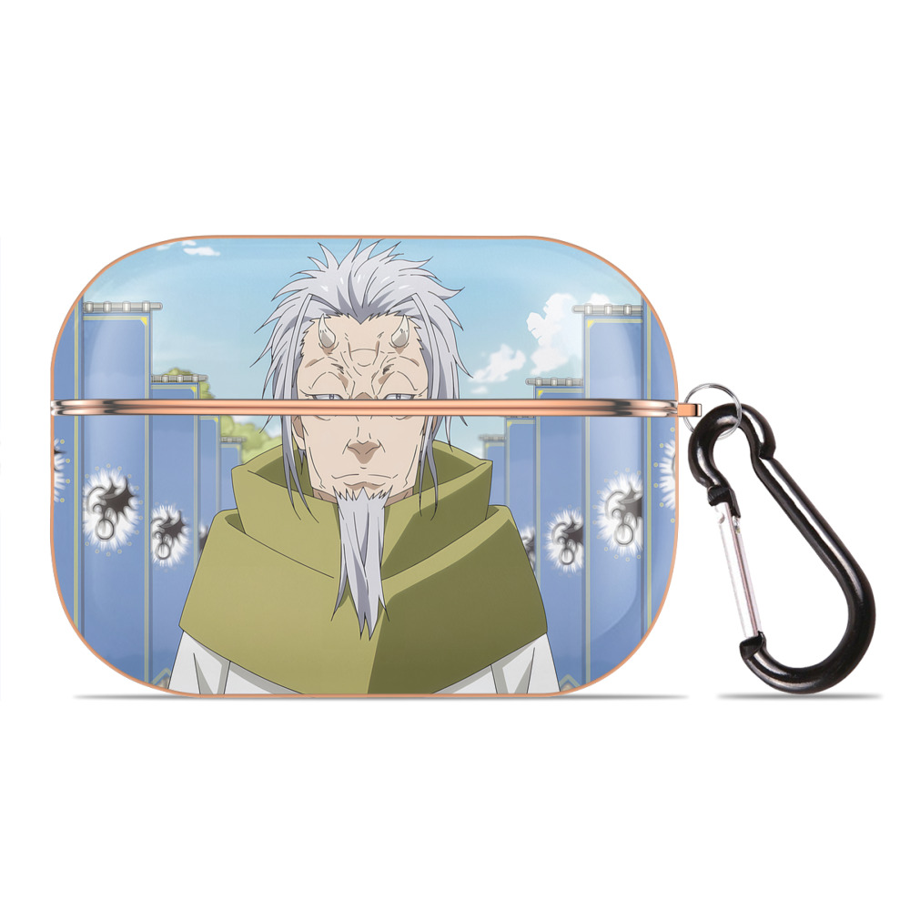 （画像用） 転スラ Regarding Reincarnated to Slime 【AirPods Pro用】ハードシェル保護ケース｜耐衝撃・防指紋・カラビナ付き商品仕様