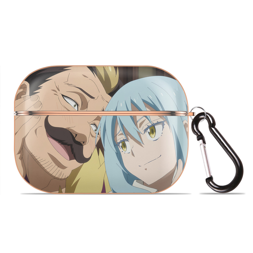（画像用） 転スラ Regarding Reincarnated to Slime 【AirPods Pro用】ハードシェル保護ケース｜耐衝撃・防指紋・カラビナ付き商品仕様