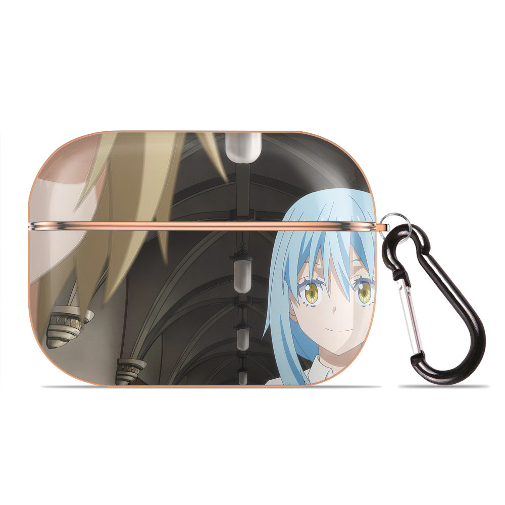 （画像用） 転スラ Regarding Reincarnated to Slime 【AirPods Pro用】ハードシェル保護ケース｜耐衝撃・防指紋・カラビナ付き商品仕様