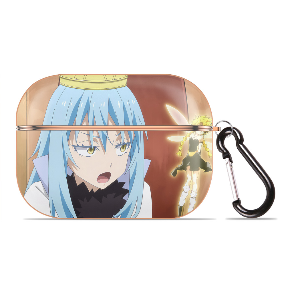 （画像用） 転スラ Regarding Reincarnated to Slime 【AirPods Pro用】ハードシェル保護ケース｜耐衝撃・防指紋・カラビナ付き商品仕様