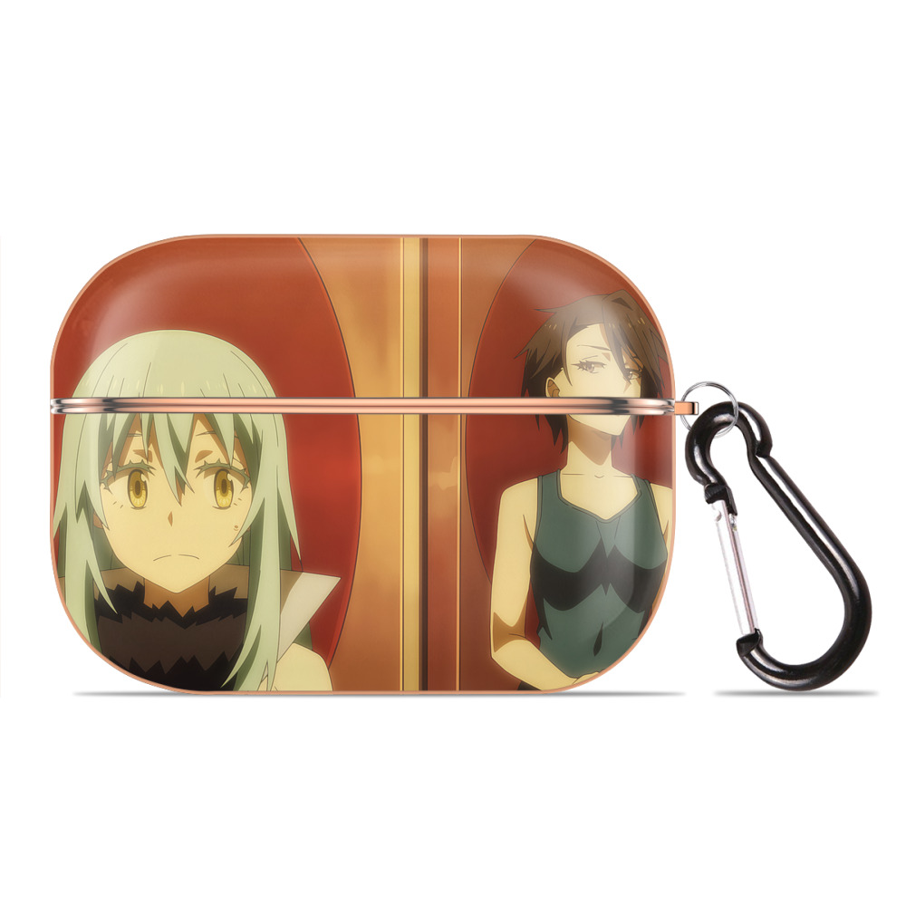 （画像用） 転スラ Regarding Reincarnated to Slime 【AirPods Pro用】ハードシェル保護ケース｜耐衝撃・防指紋・カラビナ付き商品仕様