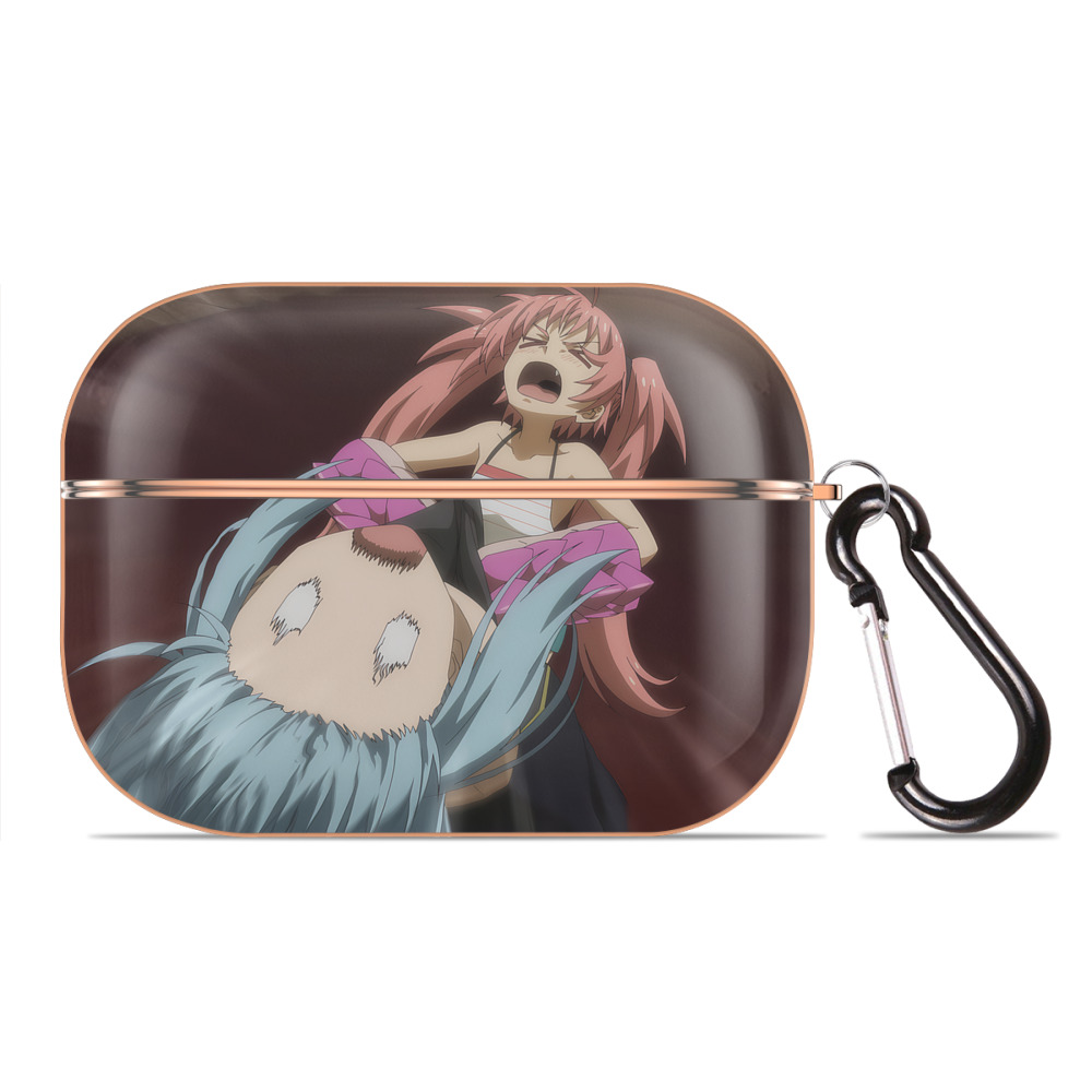 （画像用） 転スラ Regarding Reincarnated to Slime 【AirPods Pro用】ハードシェル保護ケース｜耐衝撃・防指紋・カラビナ付き商品仕様