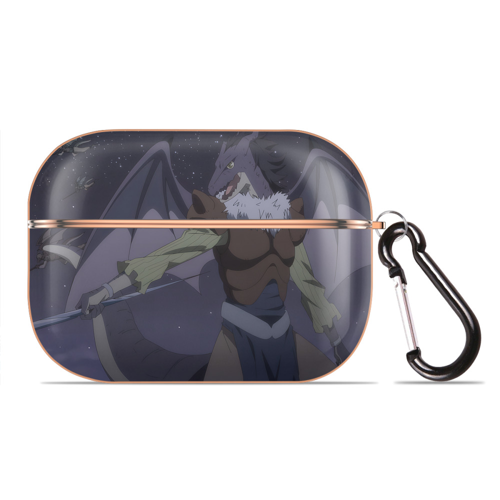 （画像用） 転スラ Regarding Reincarnated to Slime 【AirPods Pro用】ハードシェル保護ケース｜耐衝撃・防指紋・カラビナ付き商品仕様
