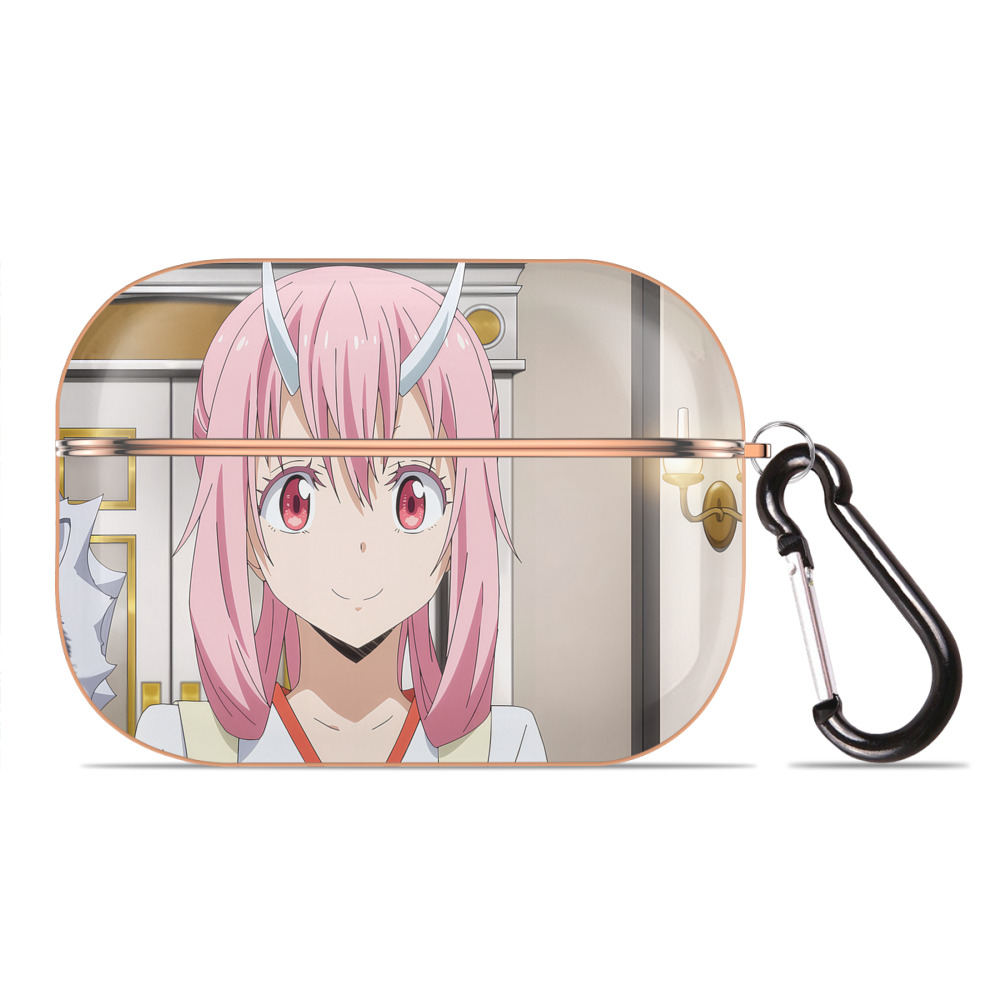 （画像用） 転スラ Regarding Reincarnated to Slime 【AirPods Pro用】ハードシェル保護ケース｜耐衝撃・防指紋・カラビナ付き商品仕様