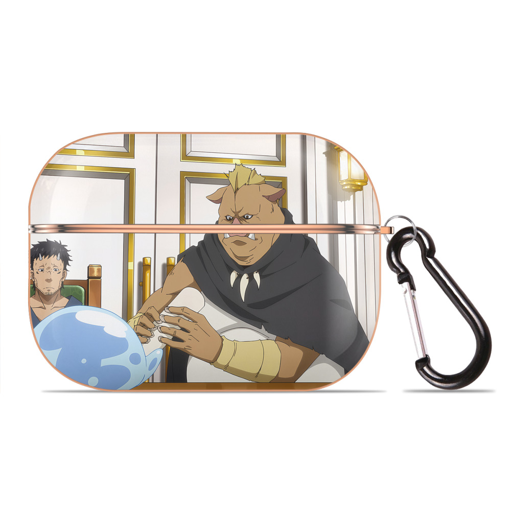（画像用） 転スラ Regarding Reincarnated to Slime 【AirPods Pro用】ハードシェル保護ケース｜耐衝撃・防指紋・カラビナ付き商品仕様