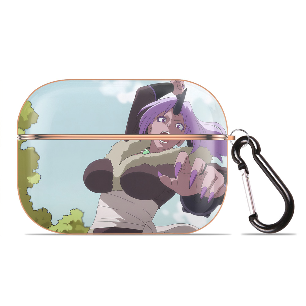 （画像用） 転スラ Regarding Reincarnated to Slime 【AirPods Pro用】ハードシェル保護ケース｜耐衝撃・防指紋・カラビナ付き商品仕様