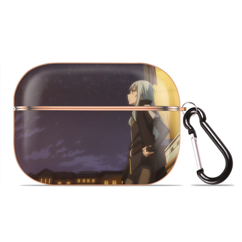 （画像用） 転スラ Regarding Reincarnated to Slime 【AirPods Pro用】ハードシェル保護ケース｜耐衝撃・防指紋・カラビナ付き商品仕様