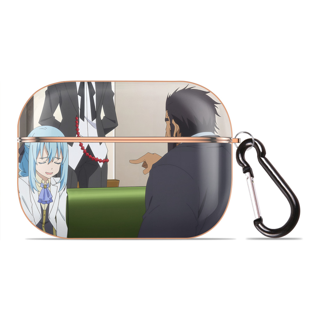 （画像用） 転スラ Regarding Reincarnated to Slime 【AirPods Pro用】ハードシェル保護ケース｜耐衝撃・防指紋・カラビナ付き商品仕様