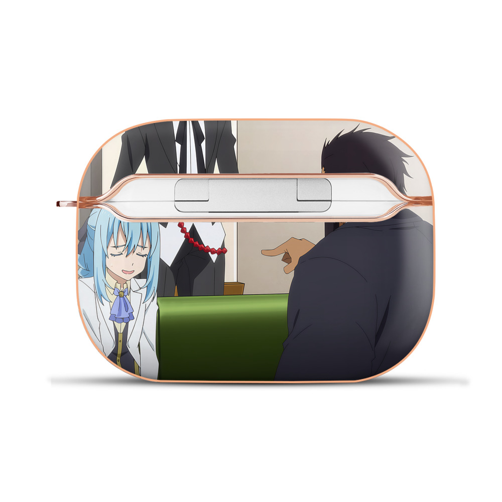 （画像用） 転スラ Regarding Reincarnated to Slime 【AirPods Pro用】ハードシェル保護ケース｜耐衝撃・防指紋・カラビナ付き商品仕様