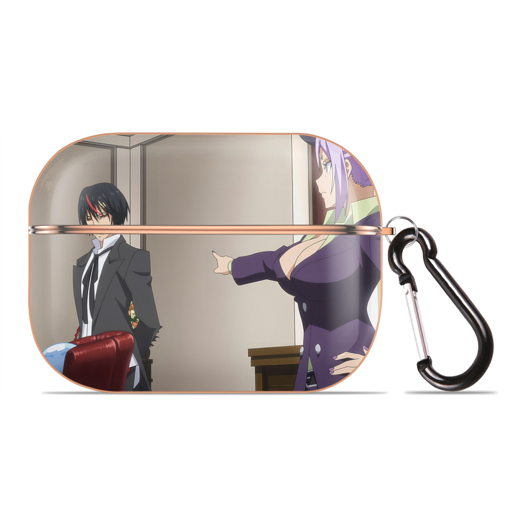 （画像用） 転スラ Regarding Reincarnated to Slime 【AirPods Pro用】ハードシェル保護ケース｜耐衝撃・防指紋・カラビナ付き商品仕様