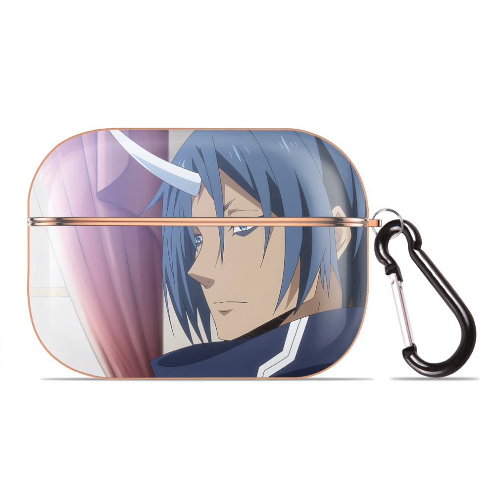 （画像用） 転スラ Regarding Reincarnated to Slime 【AirPods Pro用】ハードシェル保護ケース｜耐衝撃・防指紋・カラビナ付き商品仕様