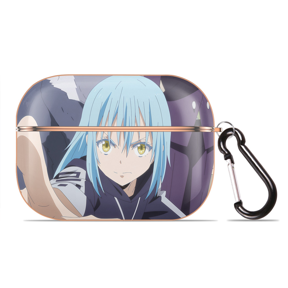 （画像用） 転スラ Regarding Reincarnated to Slime 【AirPods Pro用】ハードシェル保護ケース｜耐衝撃・防指紋・カラビナ付き商品仕様
