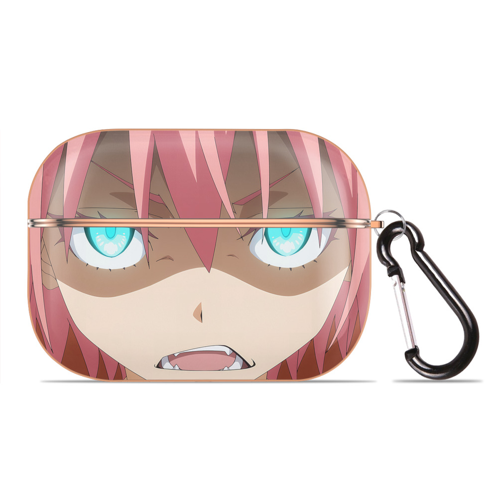 （画像用） 転スラ Regarding Reincarnated to Slime 【AirPods Pro用】ハードシェル保護ケース｜耐衝撃・防指紋・カラビナ付き商品仕様