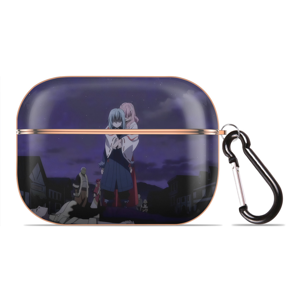 （画像用） 転スラ Regarding Reincarnated to Slime 【AirPods Pro用】ハードシェル保護ケース｜耐衝撃・防指紋・カラビナ付き商品仕様