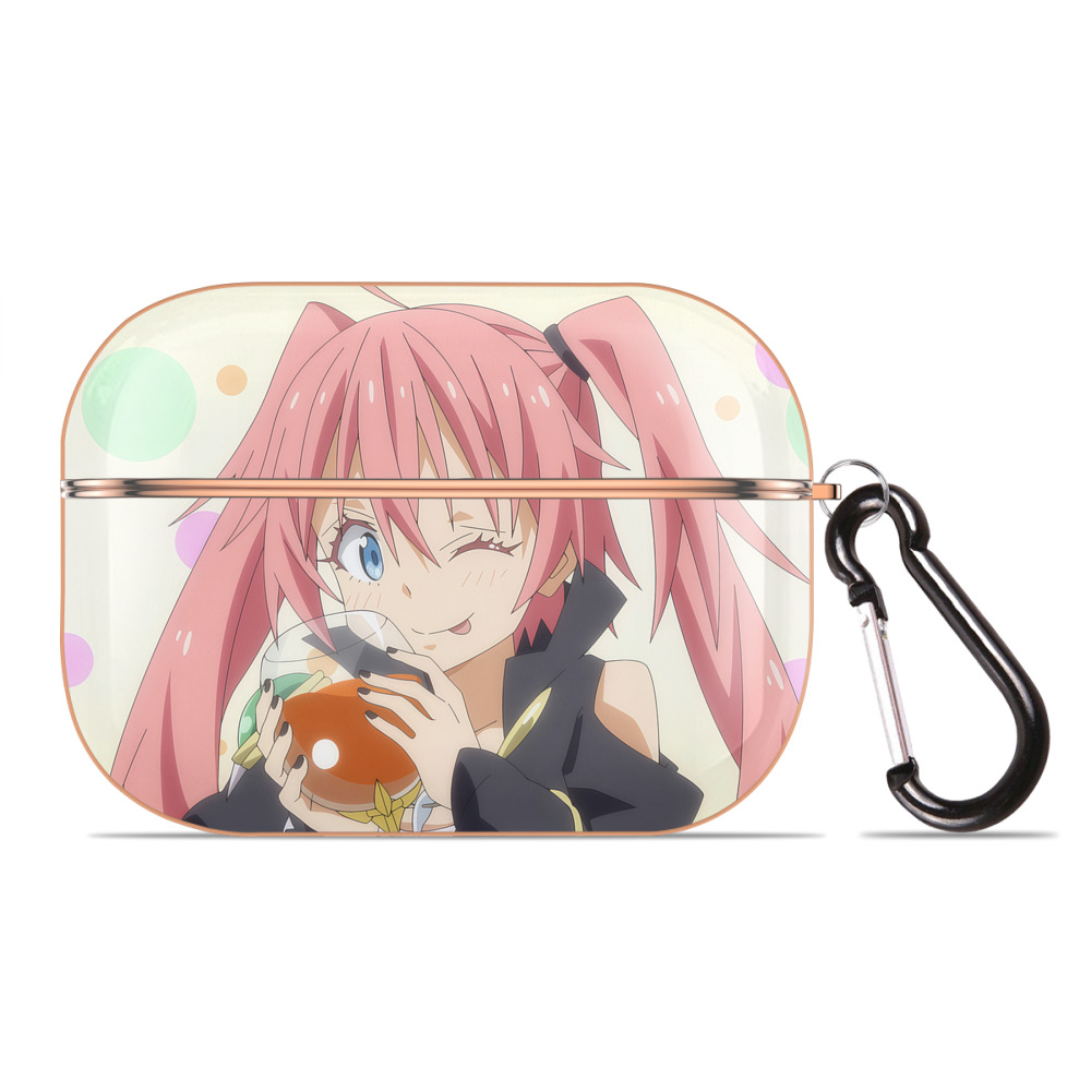 （画像用） 転スラ Regarding Reincarnated to Slime 【AirPods Pro用】ハードシェル保護ケース｜耐衝撃・防指紋・カラビナ付き商品仕様