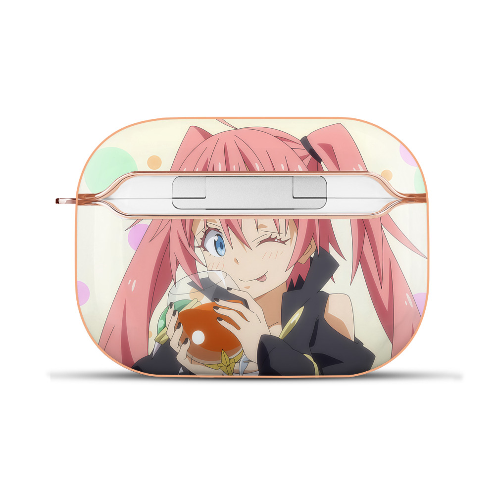 （画像用） 転スラ Regarding Reincarnated to Slime 【AirPods Pro用】ハードシェル保護ケース｜耐衝撃・防指紋・カラビナ付き商品仕様