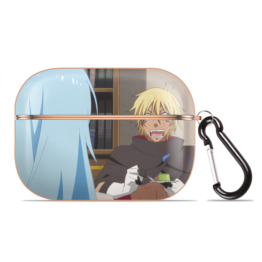 （画像用） 転スラ Regarding Reincarnated to Slime 【AirPods Pro用】ハードシェル保護ケース｜耐衝撃・防指紋・カラビナ付き商品仕様
