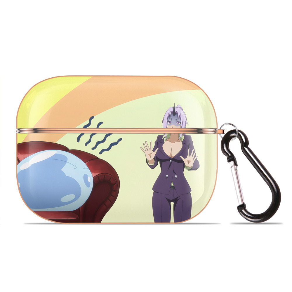 （画像用） 転スラ Regarding Reincarnated to Slime 【AirPods Pro用】ハードシェル保護ケース｜耐衝撃・防指紋・カラビナ付き商品仕様