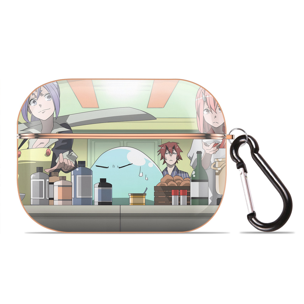 （画像用） 転スラ Regarding Reincarnated to Slime 【AirPods Pro用】ハードシェル保護ケース｜耐衝撃・防指紋・カラビナ付き商品仕様