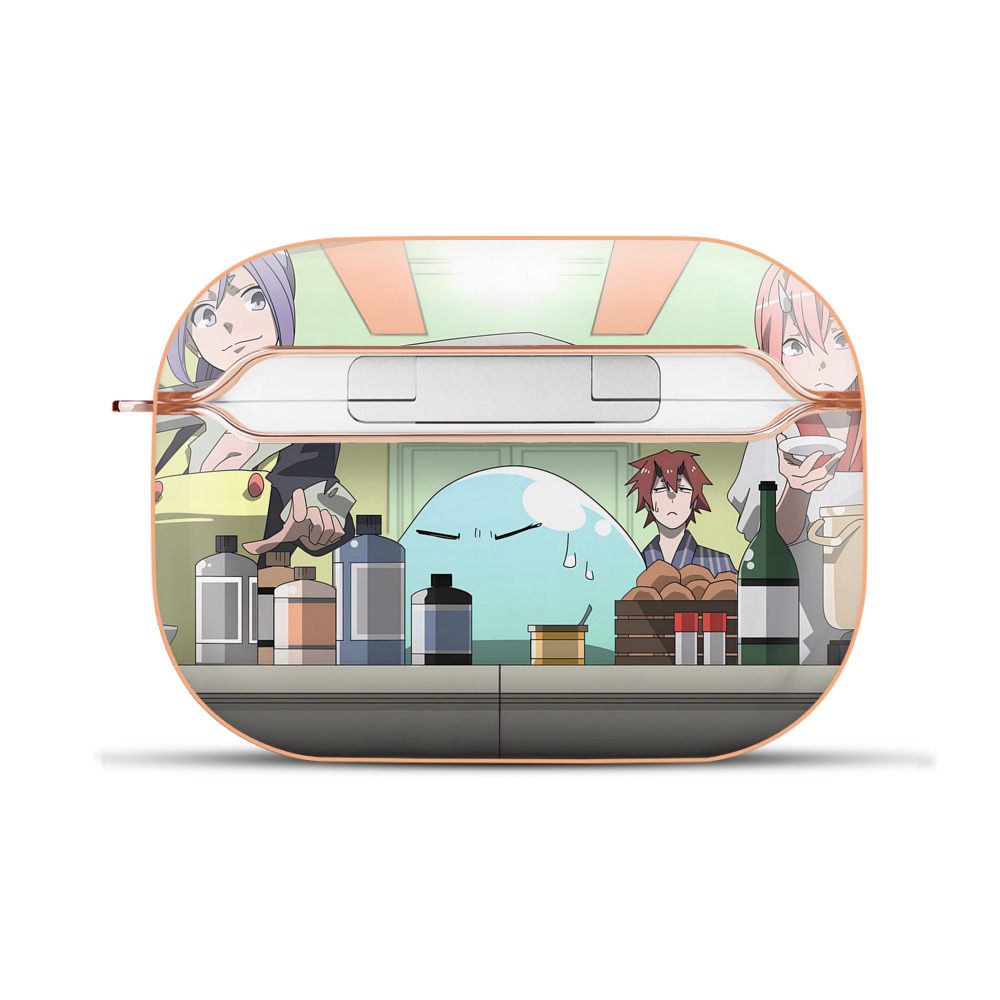 （画像用） 転スラ Regarding Reincarnated to Slime 【AirPods Pro用】ハードシェル保護ケース｜耐衝撃・防指紋・カラビナ付き商品仕様
