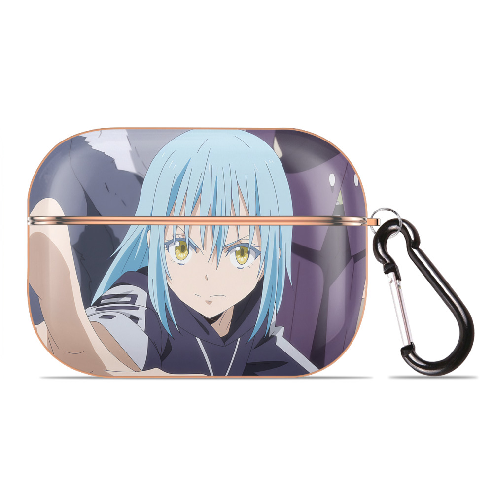 （画像用） 転スラ Regarding Reincarnated to Slime 【AirPods Pro用】ハードシェル保護ケース｜耐衝撃・防指紋・カラビナ付き商品仕様