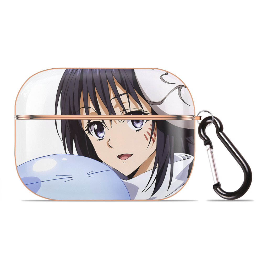 （画像用） 転スラ Regarding Reincarnated to Slime 【AirPods Pro用】ハードシェル保護ケース｜耐衝撃・防指紋・カラビナ付き商品仕様