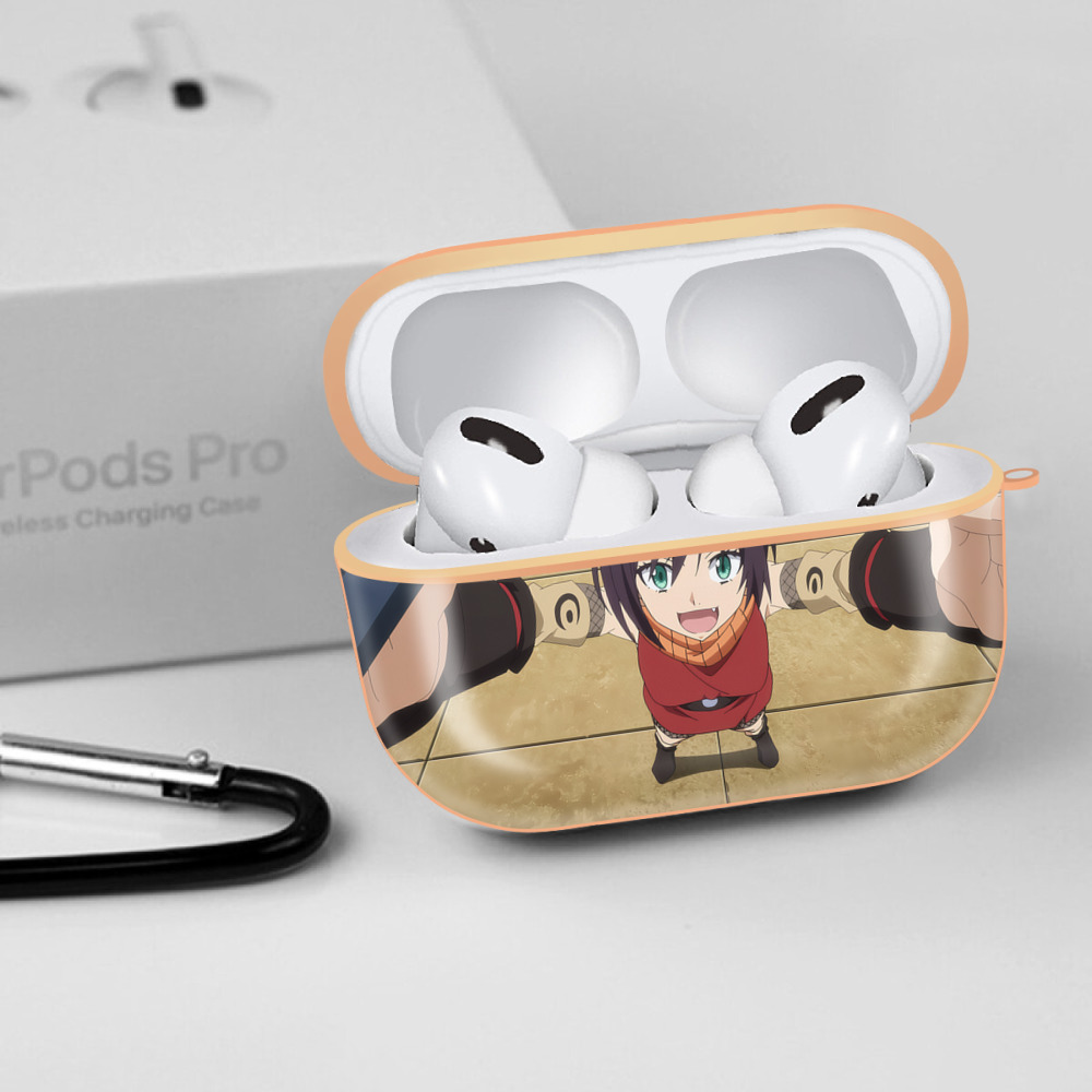 転スラ Regarding Reincarnated to Slime 【AirPods Pro用】ハードシェル保護ケース｜耐衝撃・防指紋・カラビナ付き商品仕様
