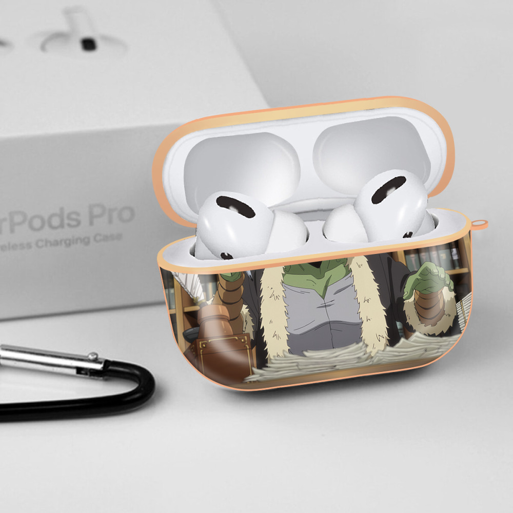 転スラ Regarding Reincarnated to Slime 【AirPods Pro用】ハードシェル保護ケース｜耐衝撃・防指紋・カラビナ付き商品仕様