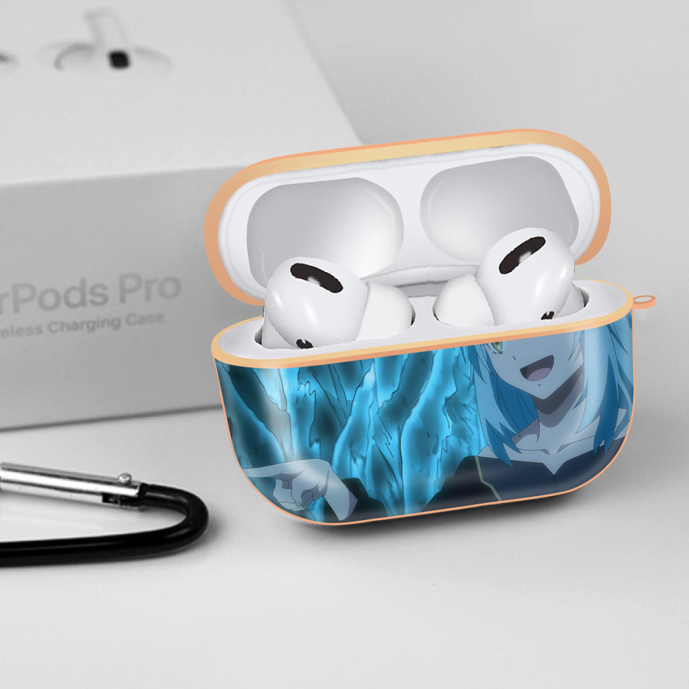 転スラ Regarding Reincarnated to Slime 【AirPods Pro用】ハードシェル保護ケース｜耐衝撃・防指紋・カラビナ付き商品仕様
