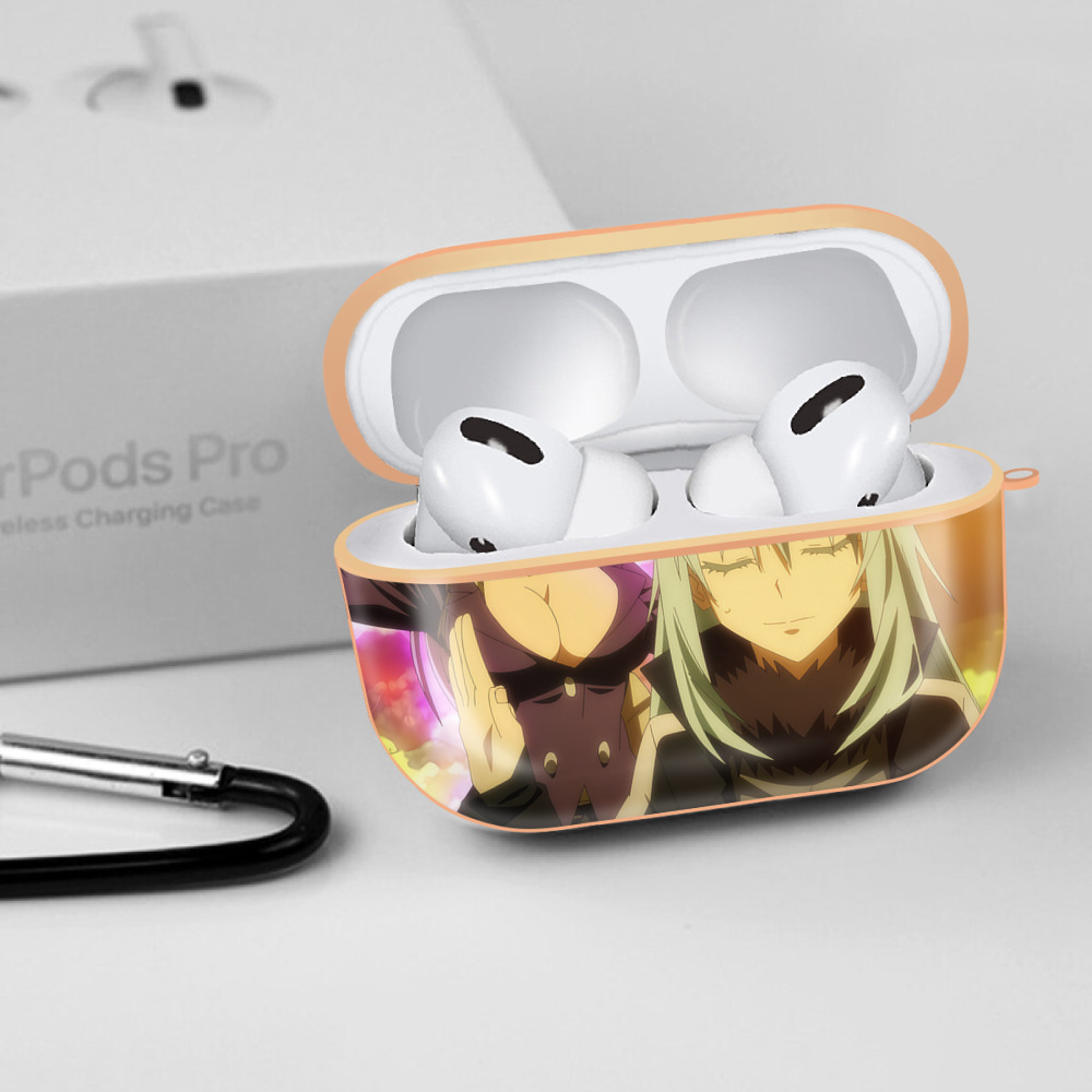 転スラ Regarding Reincarnated to Slime 【AirPods Pro用】ハードシェル保護ケース｜耐衝撃・防指紋・カラビナ付き商品仕様