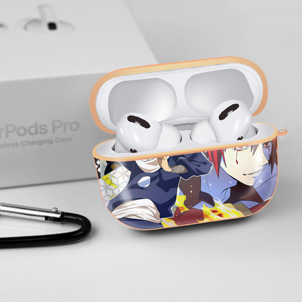 転スラ Regarding Reincarnated to Slime 【AirPods Pro用】ハードシェル保護ケース｜耐衝撃・防指紋・カラビナ付き商品仕様