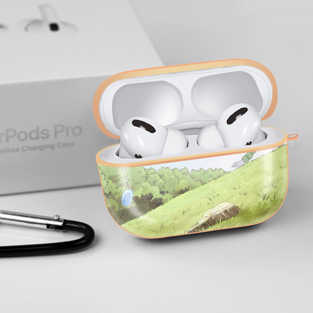転スラ Regarding Reincarnated to Slime 【AirPods Pro用】ハードシェル保護ケース｜耐衝撃・防指紋・カラビナ付き商品仕様