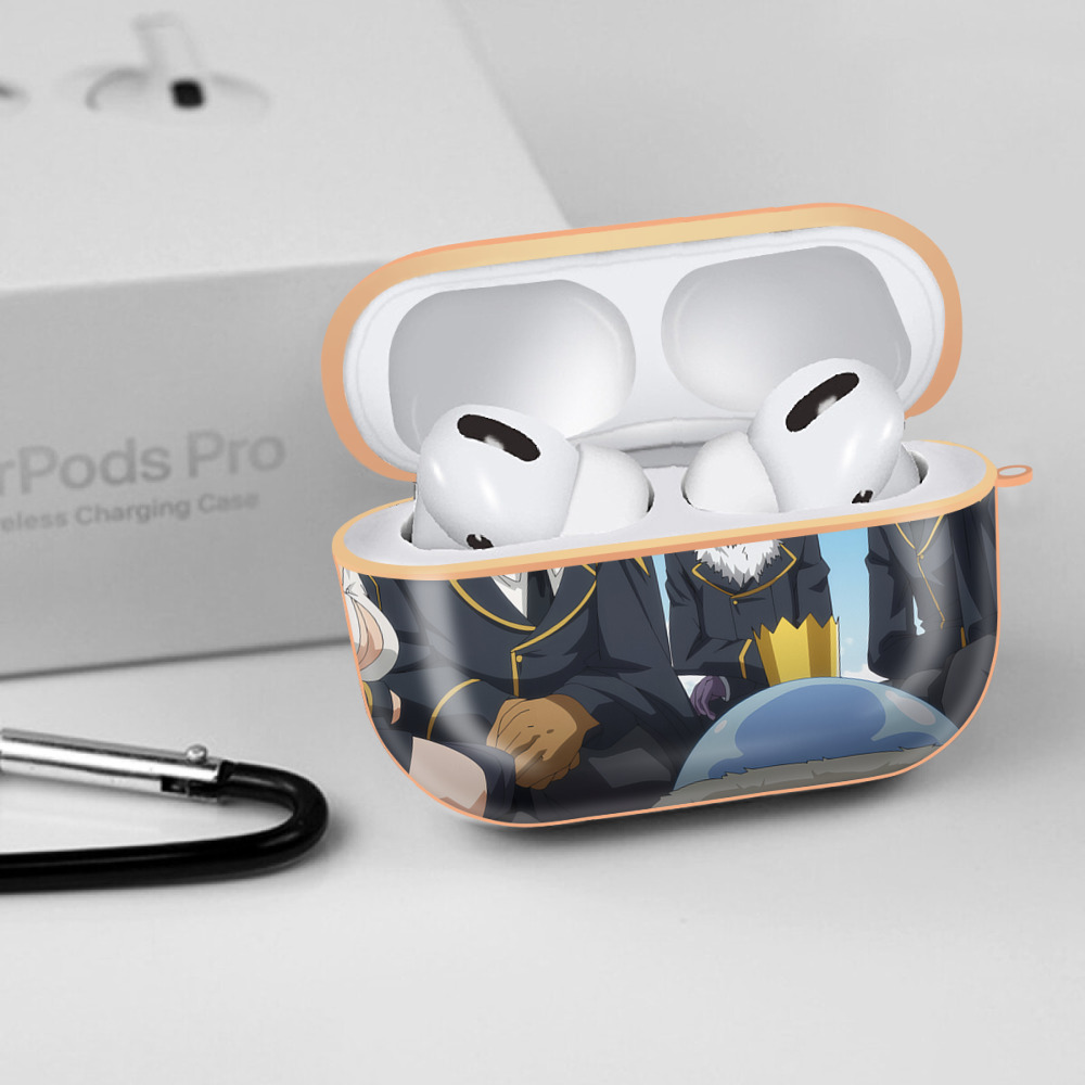 転スラ Regarding Reincarnated to Slime 【AirPods Pro用】ハードシェル保護ケース｜耐衝撃・防指紋・カラビナ付き商品仕様