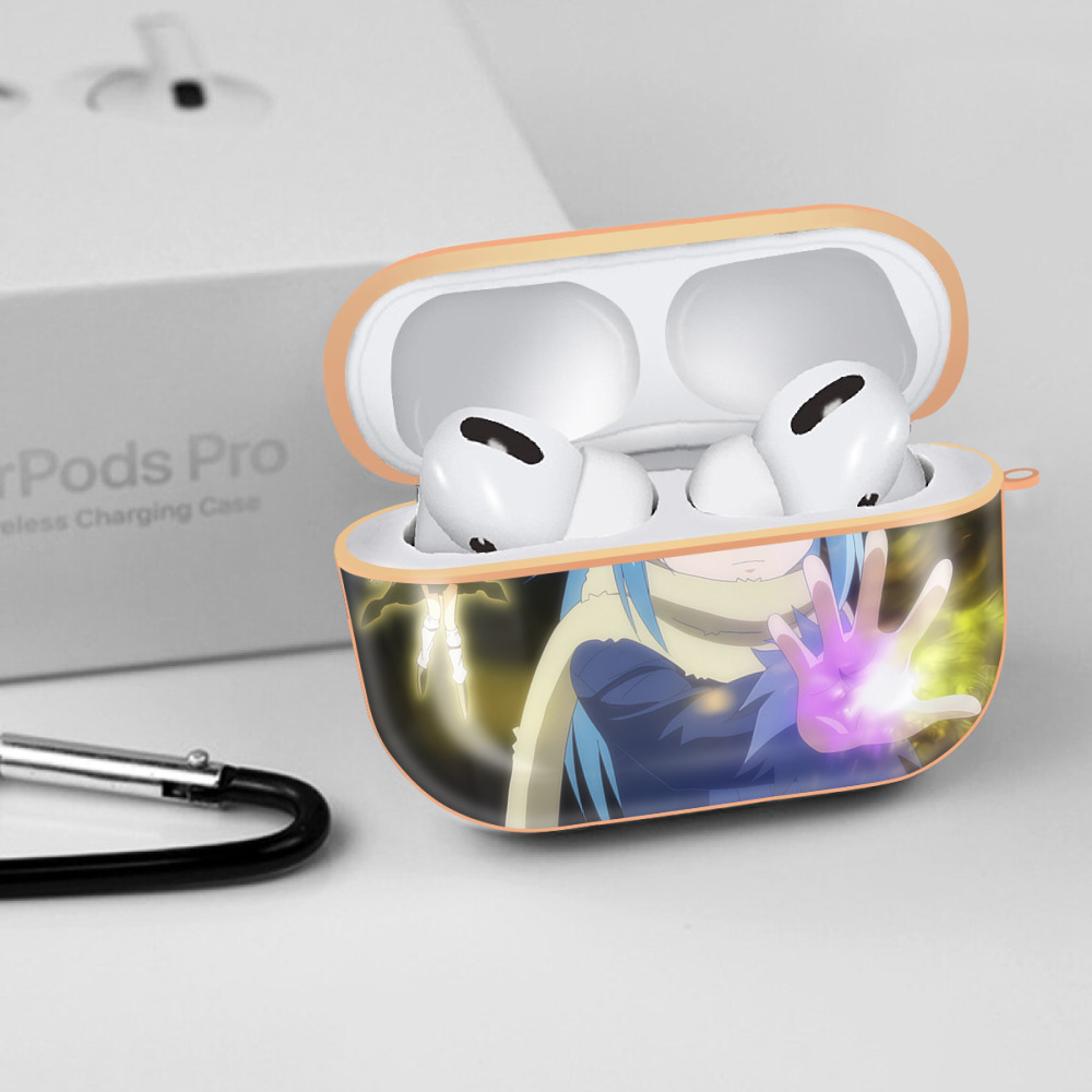 転スラ Regarding Reincarnated to Slime 【AirPods Pro用】ハードシェル保護ケース｜耐衝撃・防指紋・カラビナ付き商品仕様