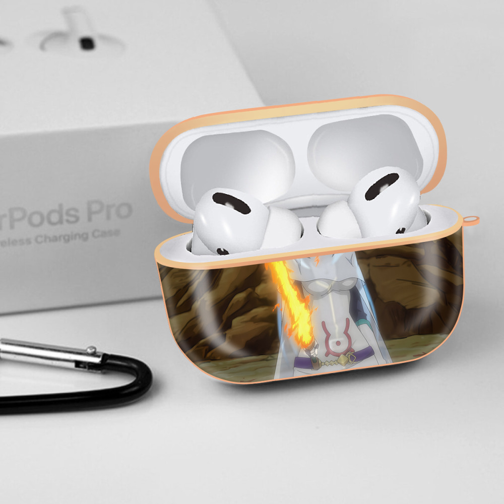 転スラ Regarding Reincarnated to Slime 【AirPods Pro用】ハードシェル保護ケース｜耐衝撃・防指紋・カラビナ付き商品仕様
