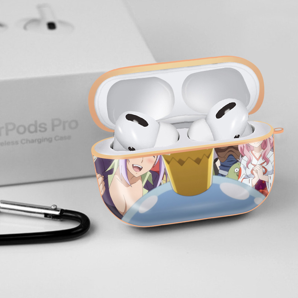 転スラ Regarding Reincarnated to Slime 【AirPods Pro用】ハードシェル保護ケース｜耐衝撃・防指紋・カラビナ付き商品仕様