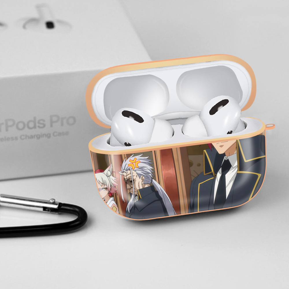 転スラ Regarding Reincarnated to Slime 【AirPods Pro用】ハードシェル保護ケース｜耐衝撃・防指紋・カラビナ付き商品仕様